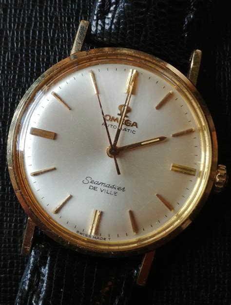 omega seamaster gold 1960